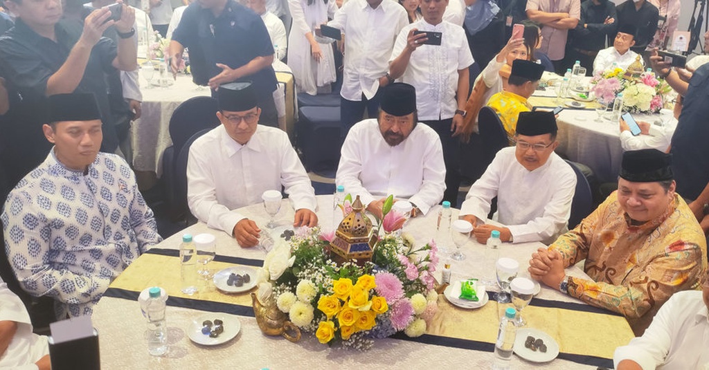 Golkar & PPP Hadiri Bukber Nasdem, Gabung ke Koalisi Perubahan?