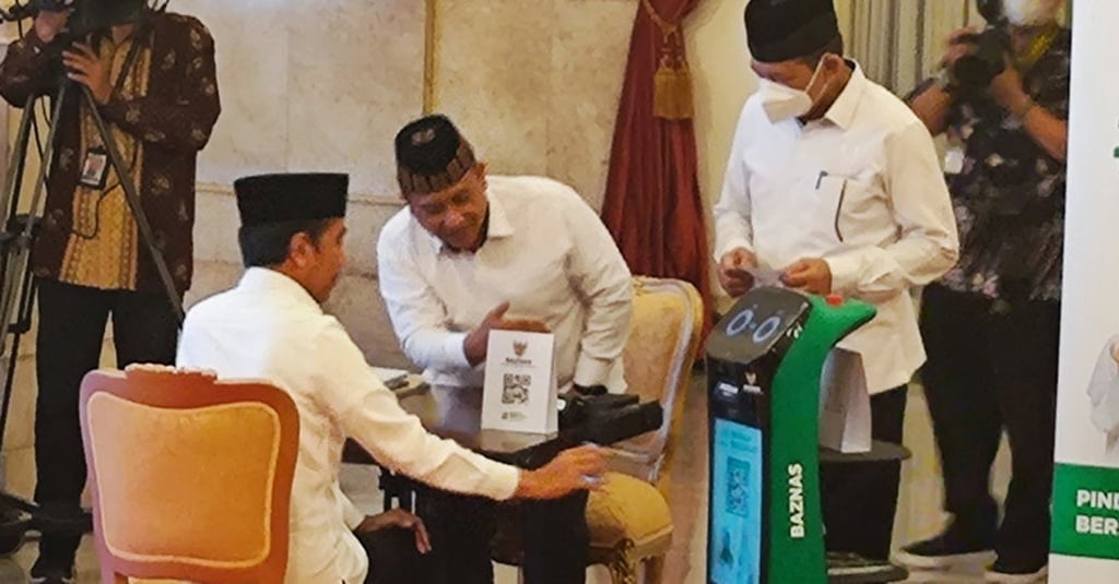 Jokowi Harap Dana Zakat Dapat Mengatasi Kemiskinan Ekstrem