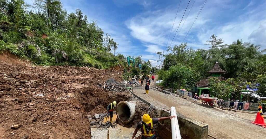 Banjir di Wadas akibat Luapan Air dari Gorong-Gorong