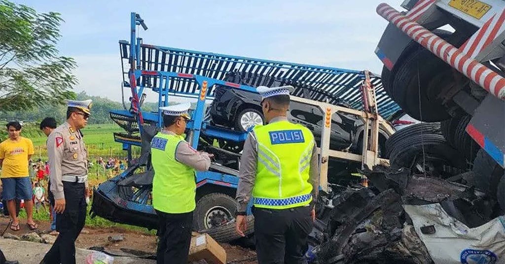 Kecelakaan Beruntun di Tol Boyolali Arah Solo, 6 Orang Tewas