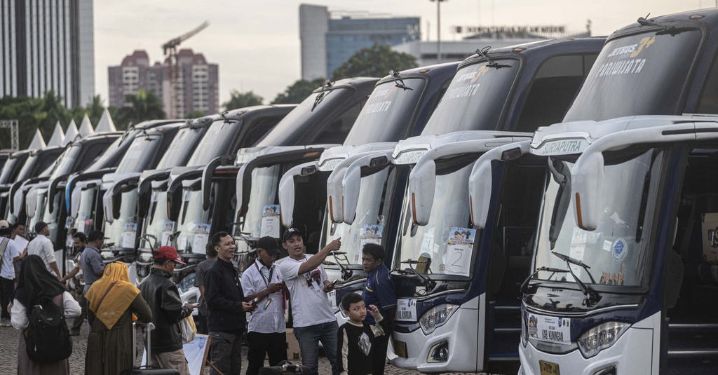 Penumpang Angkutan Umum Tembus 6,4 Juta Orang hingga H-1 Lebaran