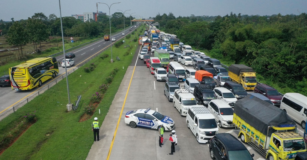 Arus Balik Lebaran, Korlantas & Kemenhub Batasi Angkutan Barang