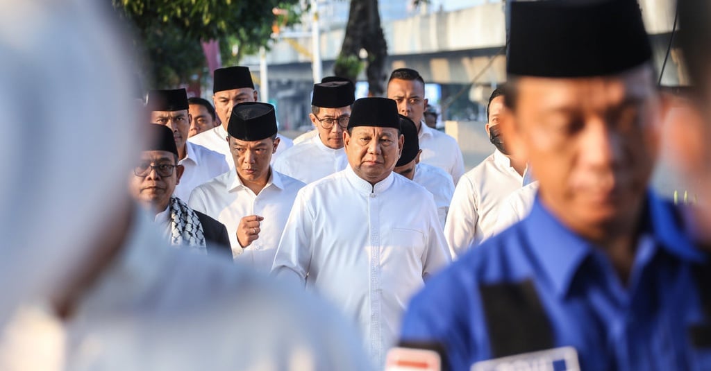 Momen Lebaran, Prabowo Silaturahmi ke Purnawirawan TNI