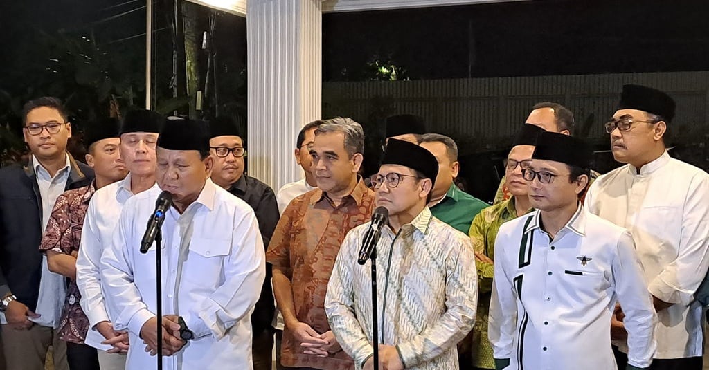 Soal Duet Prabowo- Airlangga, Cak Imin: Tak Masuk Pembahasan