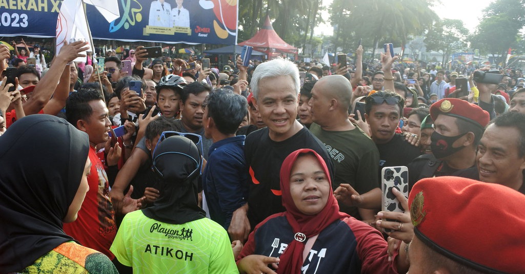 Elektabilitas Ganjar Pranowo Naik versi Hasil Survei SMRC