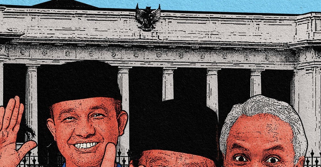 Elektabilitas Ganjar Naik, Prabowo Stagnan & Anies Turun