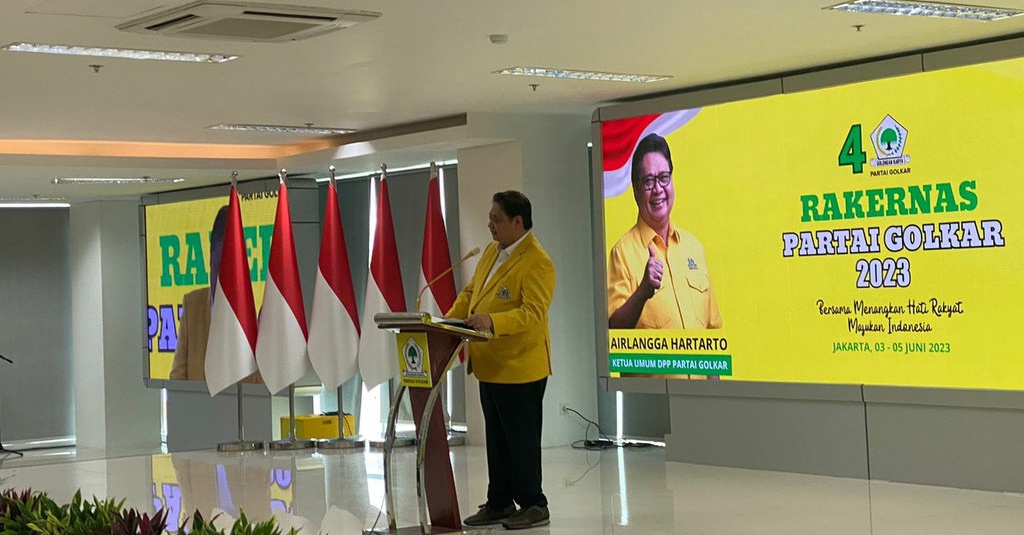 Dalih Eksponen Golkar Lengserkan Airlangga: Jadi Partai Gurem