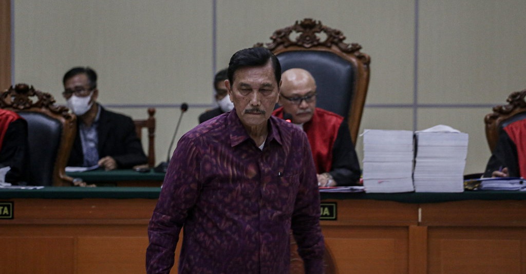 Hadir Sidang Haris Azhar, Luhut Klaim Siap Dihukum jika Bersalah