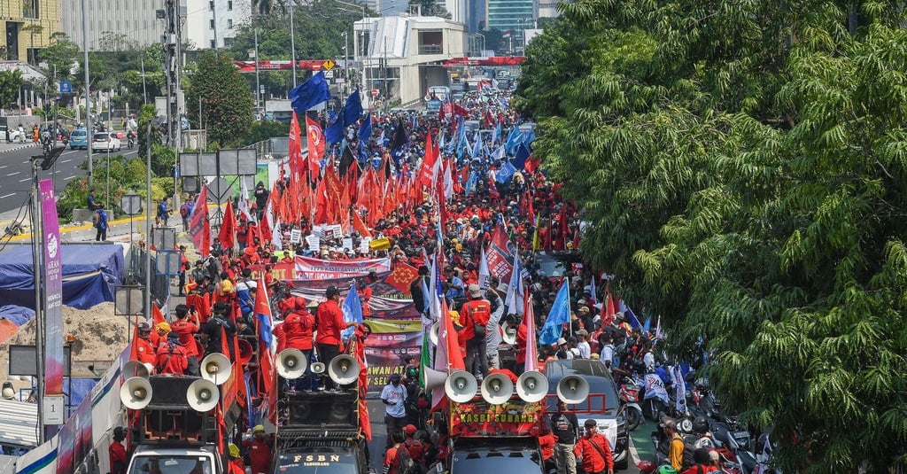 Buruh Rencanakan Aksi Besar Di MK Kawal Putusan UU Cipta Kerja