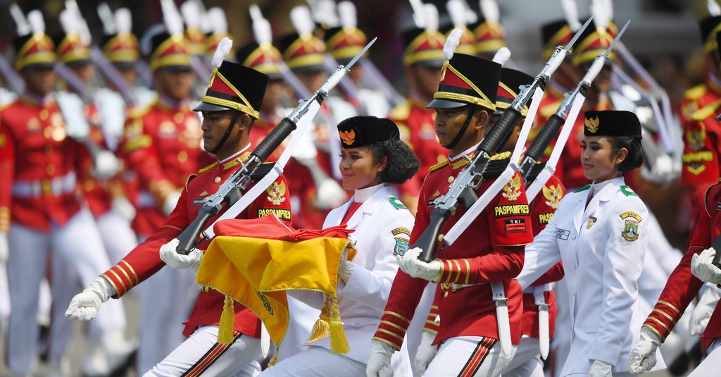 Kahitna Meriahkan Upacara Penurunan Bendera di Istana Negara