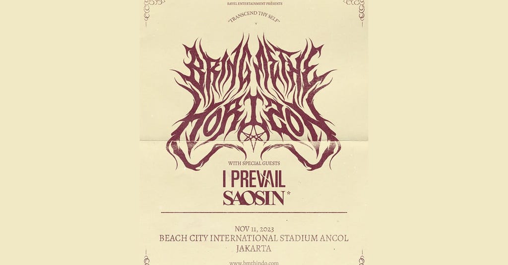 Bring Me The Horizon Gandeng Saosin di Konser Hari Kedua