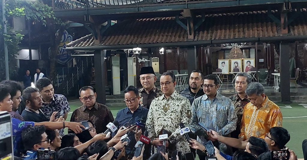 Hasil Pertemuan Anies, Tim 8 Dan SBY: Bahas Strategi Pilpres