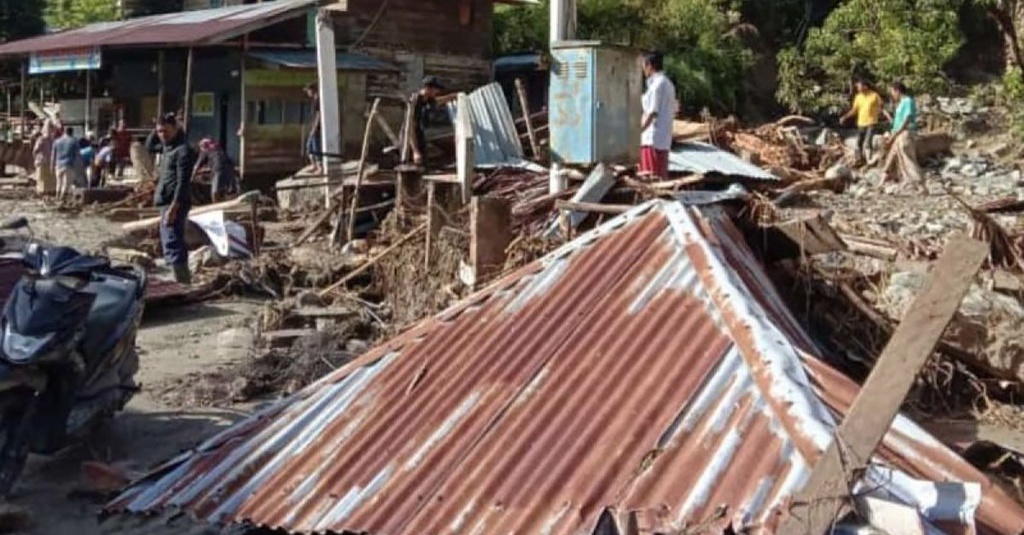 Dampak Banjir Di Nagan Raya: 11 Rumah Rusak & 34 Orang Mengungsi