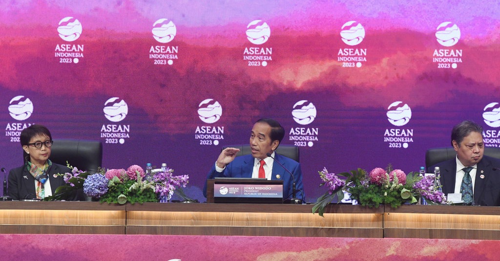 KTT ke-43 ASEAN 2023 di Jakarta Jaga Perdamaian Kawasan