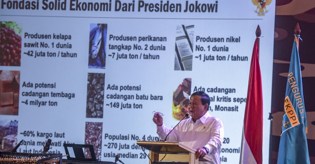 Prabowo Ungkap Strategi Prioritas Wujudkan Indonesia Emas 2024
