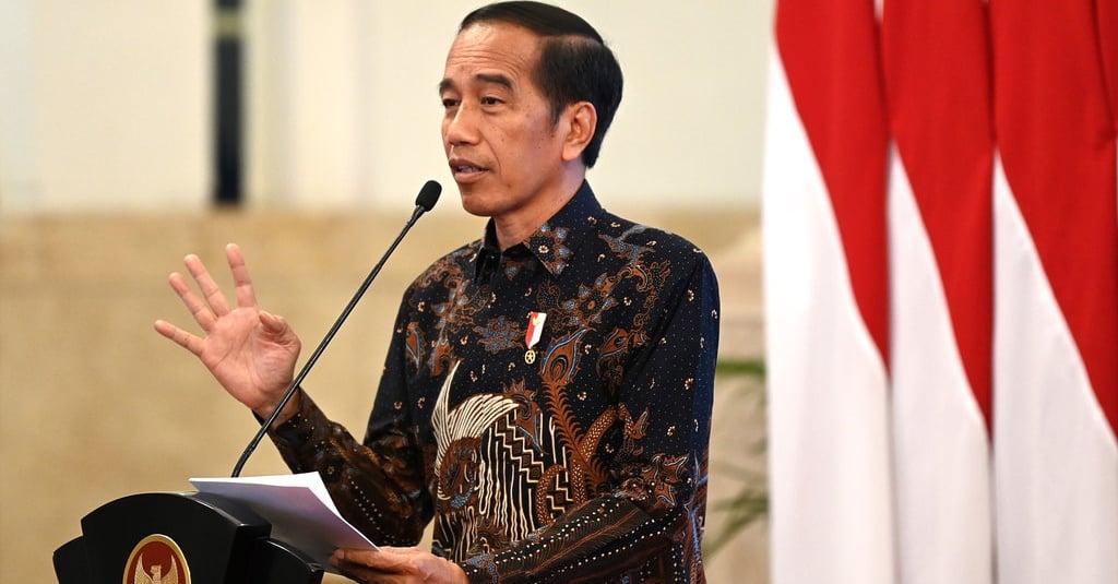 Jokowi Tinjau Pameran Hub Space di JCC