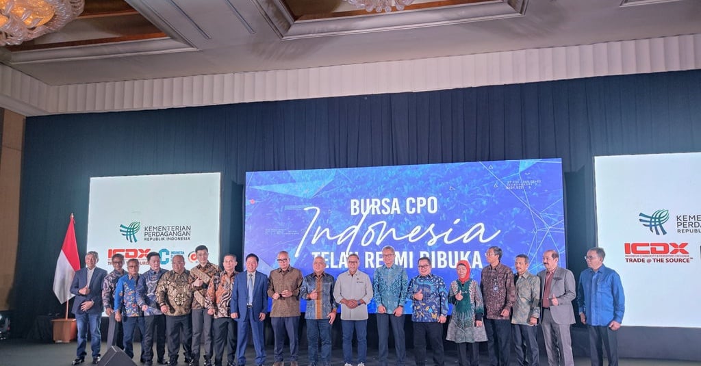 Bappebti Resmi Luncurkan Bursa CPO, ICDX Jadi Penyelenggara