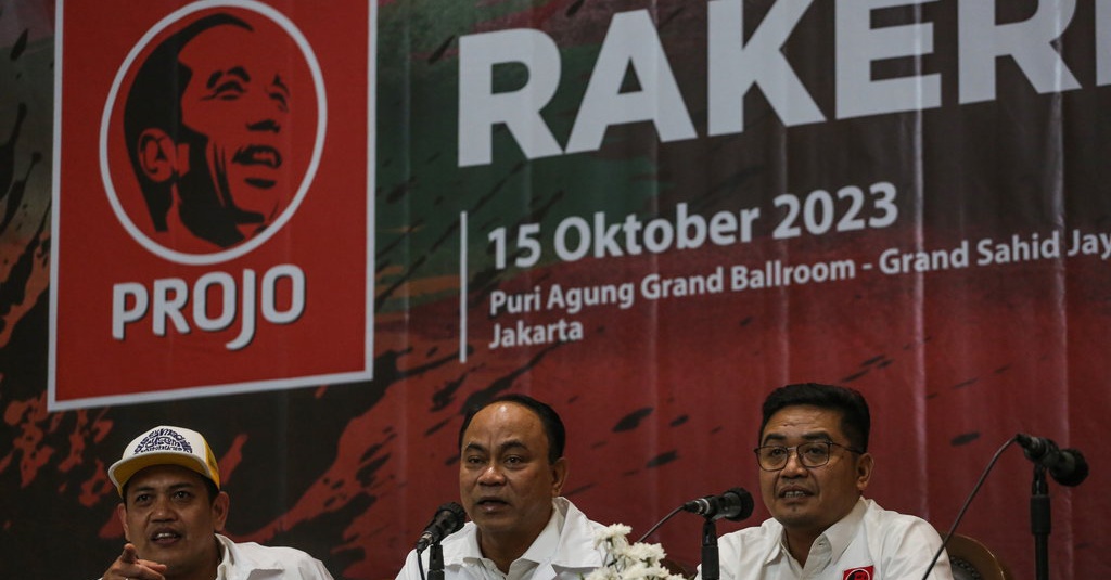 Projo Bantah Jokowi Minta Perpanjangan Masa Jabatan Presiden