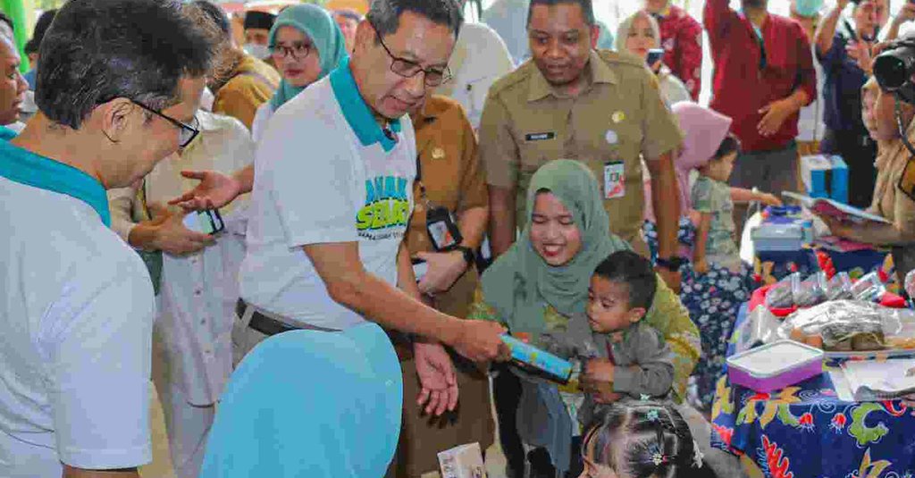 Heru Intervensi Stunting di Jakarta Lewat Gerakan Anak Sehat