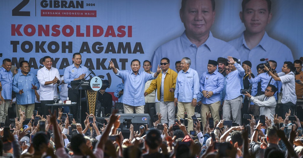 Hari Ke-7 Kampanye: Prabowo Pilih Kerja, Gibran Ke Tangerang