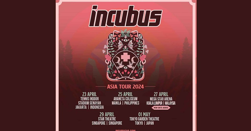 Link Tiket Konser Incubus Jakarta 2024 Dan Daftar Harganya