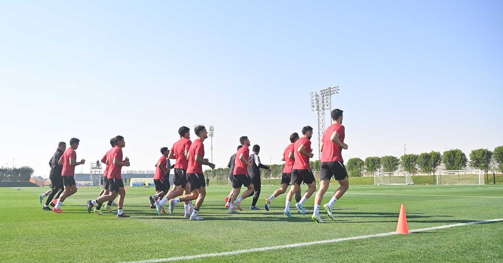 Lokasi Nobar Indonesia VS Jepang Piala Asia 2024 Di Jakarta   Antarafoto Latihan Indonesia Jelang Lawan Jepang 23012024 Yu 2 