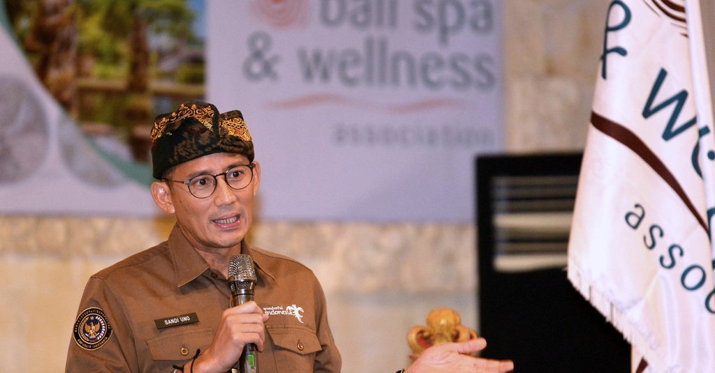 Sandiaga Targetkan 17 Juta Kunjungan Wisman Ke RI Pada 2024