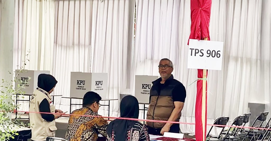 Akil Mochtar hingga Setnov Nyoblos di TPS Lapas Sukamiskin