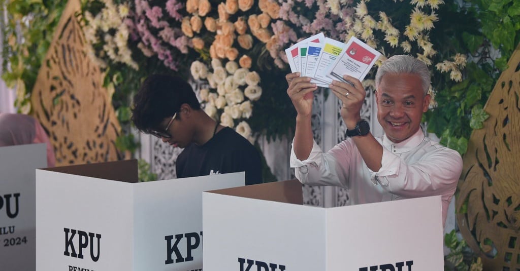 Paslon 03 Menang Telak di TPS Tempat Ganjar Pranowo Nyoblos