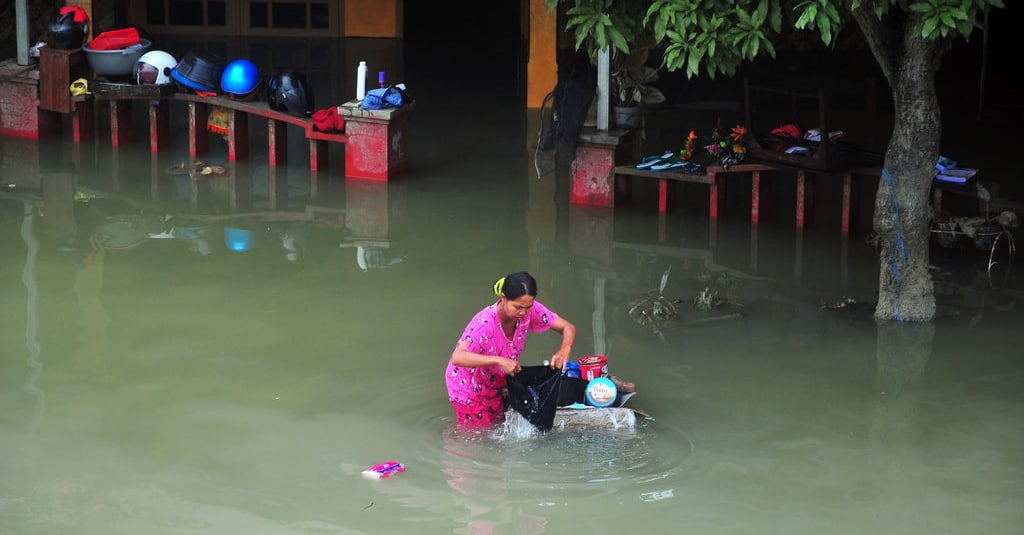 Warga Demak Tak Bisa Ikut Pemungutan Suara Pemilu akibat Banjir