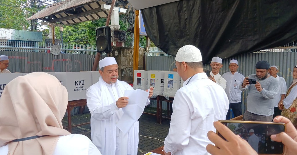 Rizieq soal Pemilu: Apapun Hasilnya Kita Hormati