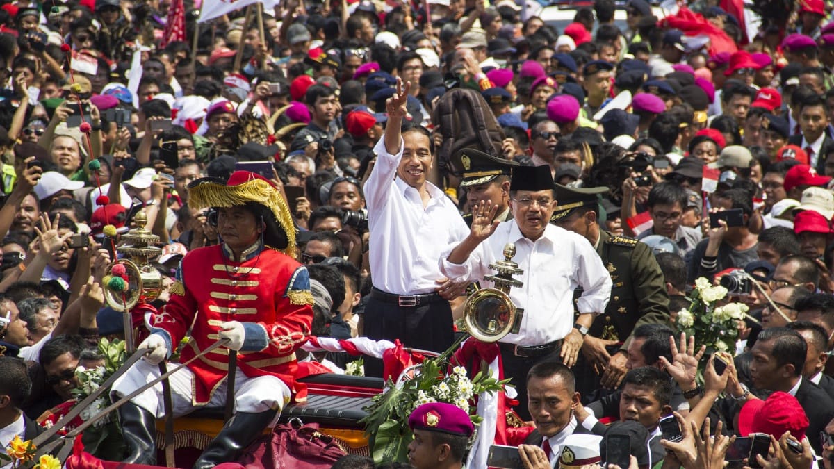 Beda Pelantikan Jokowi 2019 & 2014: Dulu Diarak, Sekarang Dikawal Beda Pelantikan Jokowi 2019 & 2014: Dulu Diarak, Sekarang Dikawal
