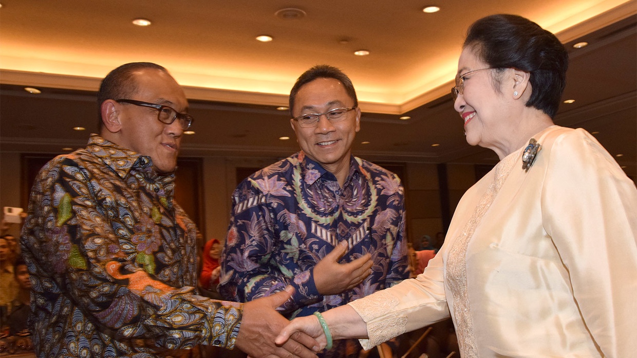 Soal Haluan Negara, Megawati & Ical Berbeda Istilah Soal Haluan Negara, Megawati & Ical Berbeda Istilah