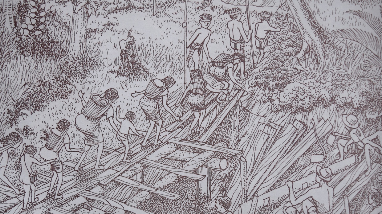 Sketsa Pulau Buru Karya Eks-Tapol Jadi Dokumen Sejarah Sketsa Pulau Buru Karya Eks-Tapol Jadi Dokumen Sejarah