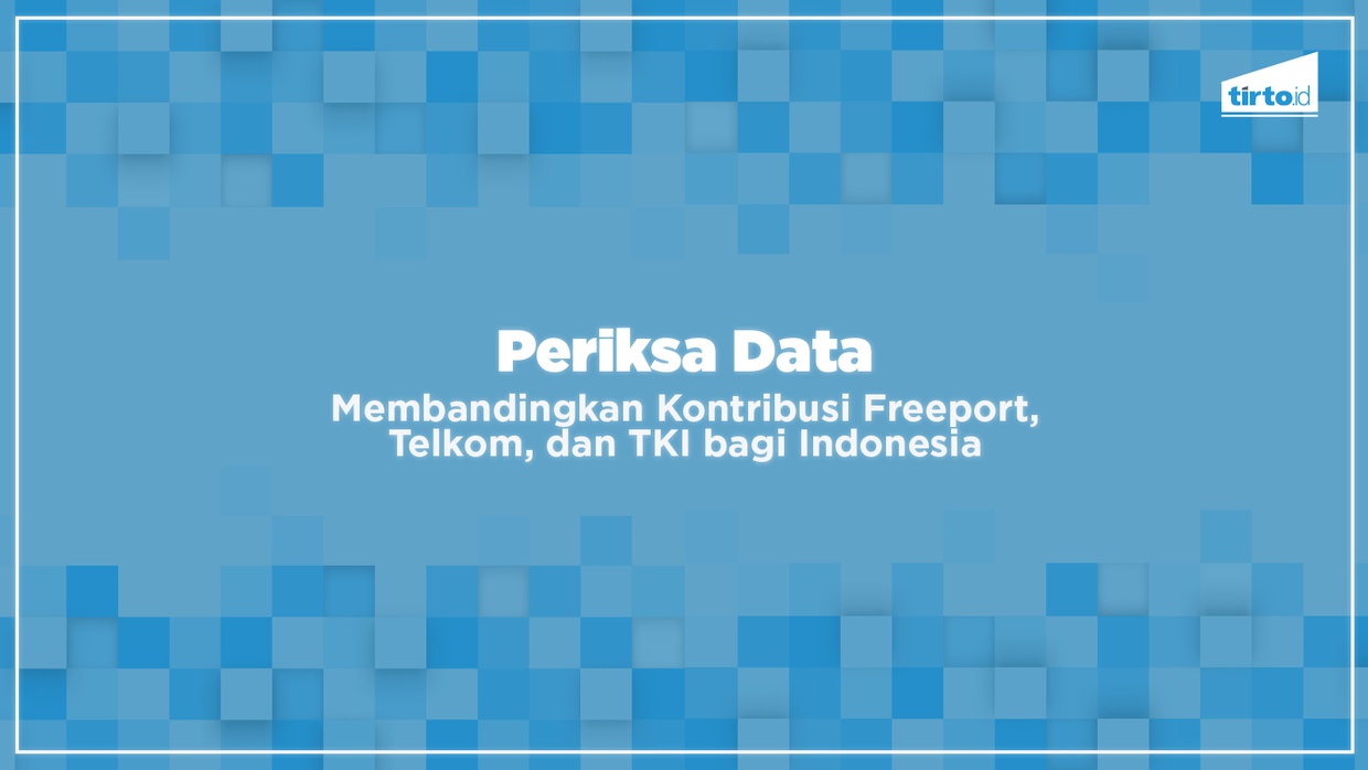 Membandingkan Kontribusi Freeport, Telkom dan TKI Membandingkan Kontribusi Freeport, Telkom dan TKI