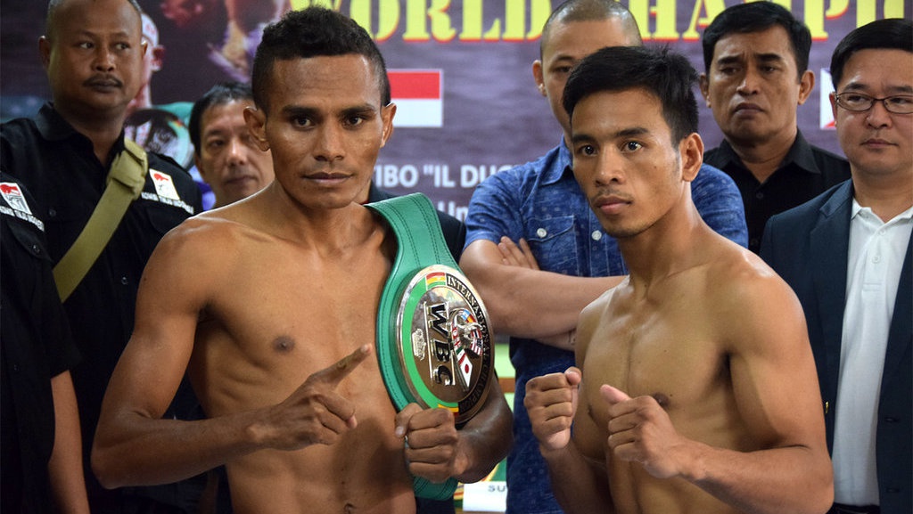 Jelang Pertarungan Gelar Juara WBC International Jelang Pertarungan Gelar Juara WBC International
