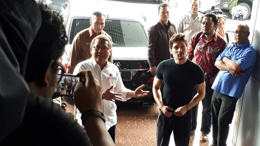Bertemu Pavel Durov, Kominfo akan Buka Pemblokiran Telegram Bertemu Pavel Durov, Kominfo akan Buka Pemblokiran Telegram