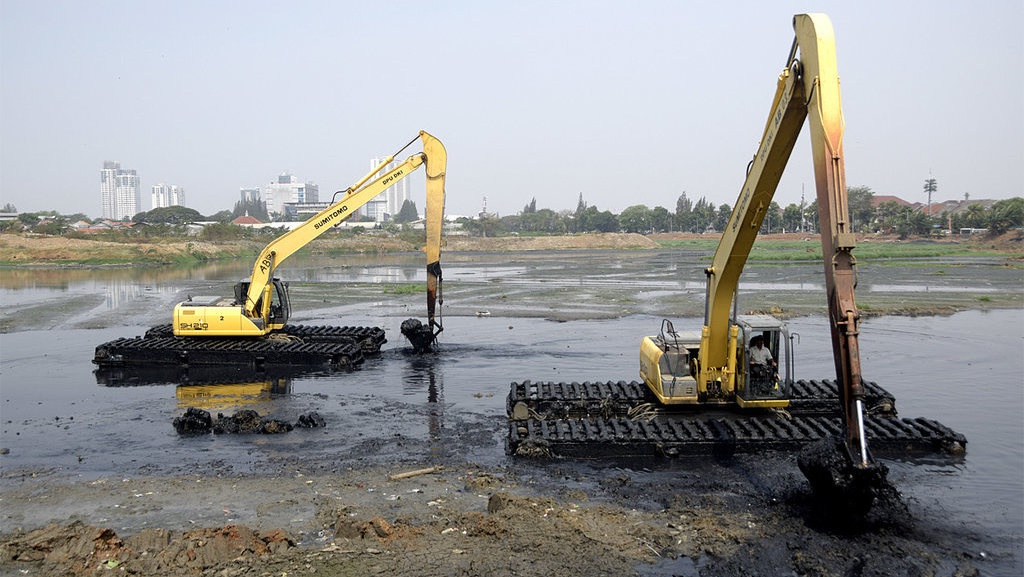 Pembangunan Waduk di DKI Warisan Jokowi Masih Mangkrak di Era Anies Pembangunan Waduk di DKI Warisan Jokowi Masih Mangkrak di Era Anies