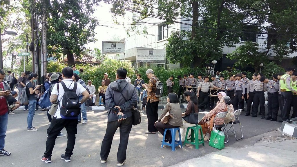 Polisi Blokade Seminar 1965/1966, Panitia: Ini Pembungkaman Polisi Blokade Seminar 1965/1966, Panitia: Ini Pembungkaman