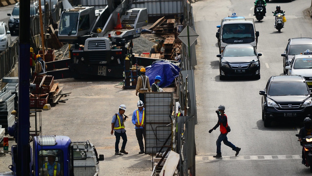 Proyek Mass Rapit Transit Jalan Sudirman Proyek Mass Rapit Transit Jalan Sudirman