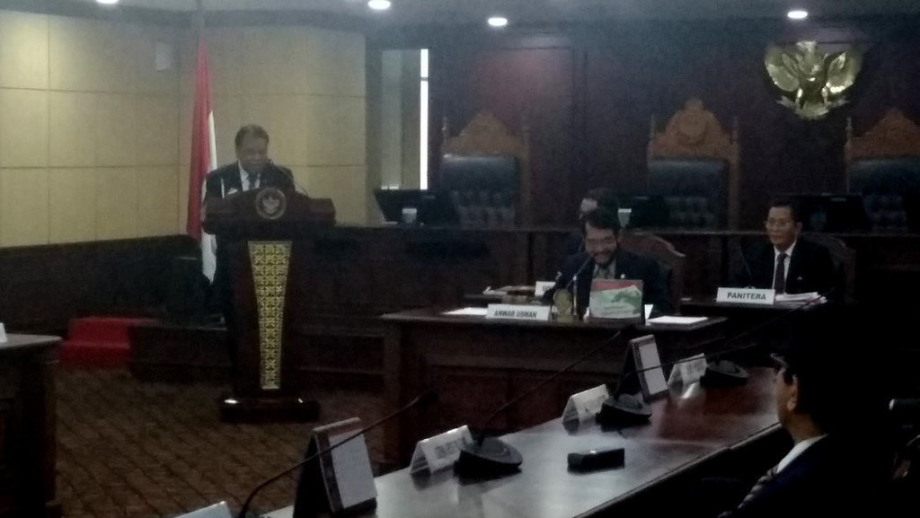 Arief Hidayat: Saya Minta Maaf Kalau Ada Salah Selama Jadi Ketua MK Arief Hidayat: Saya Minta Maaf Kalau Ada Salah Selama Jadi Ketua MK