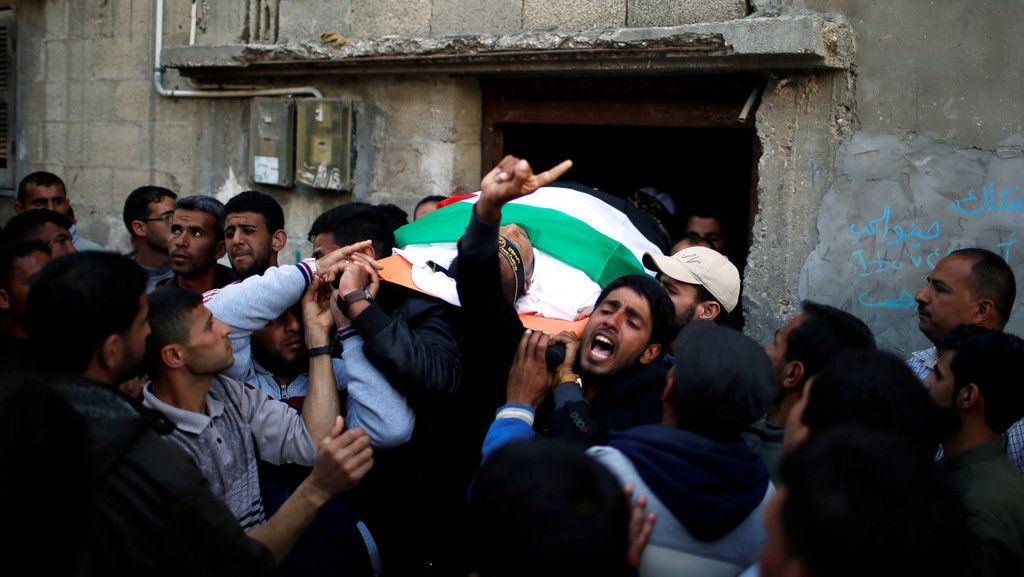 55 Warga Palestina Tewas dalam Demo Menolak Kedubes AS di Yerusalem 55 Warga Palestina Tewas dalam Demo Menolak Kedubes AS di Yerusalem