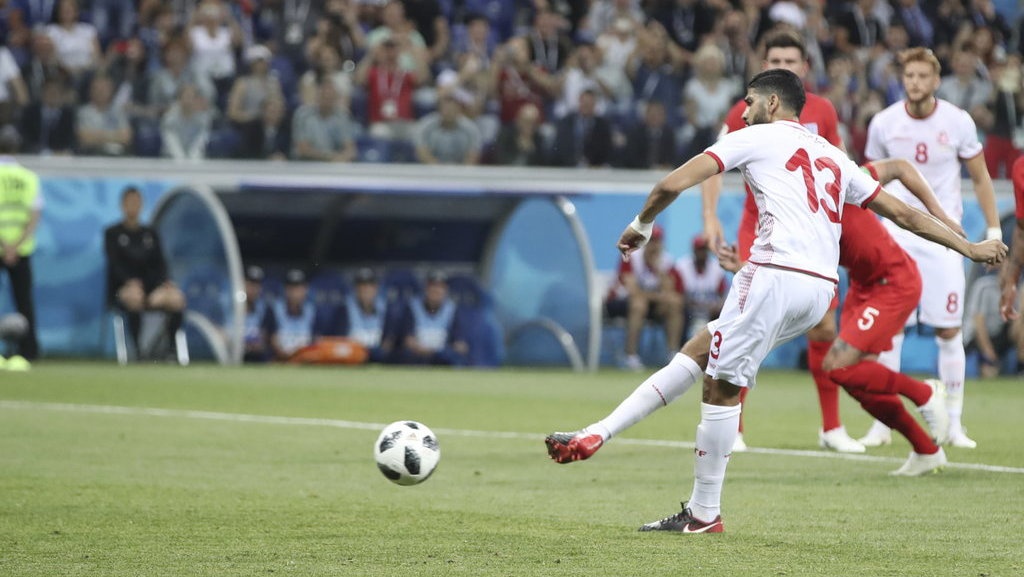 Ferjani Sassi Cetak Gol Pertama Afrika di Piala Dunia 2018 Ferjani Sassi Cetak Gol Pertama Afrika di Piala Dunia 2018