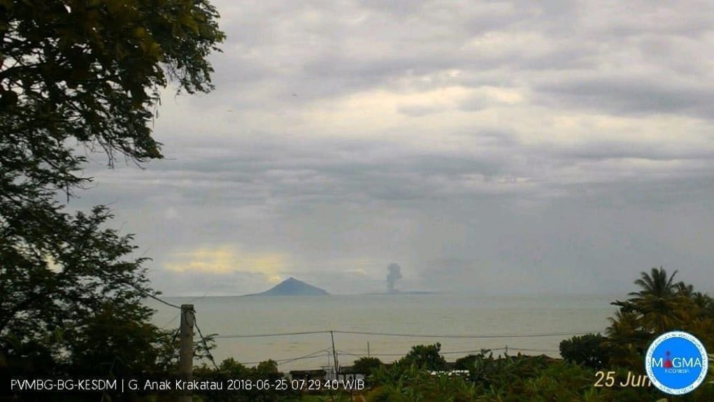 Letusan Gunung Anak Krakatau Dipastikan Tak Menyamai Erupsi 1883 Letusan Gunung Anak Krakatau Dipastikan Tak Menyamai Erupsi 1883