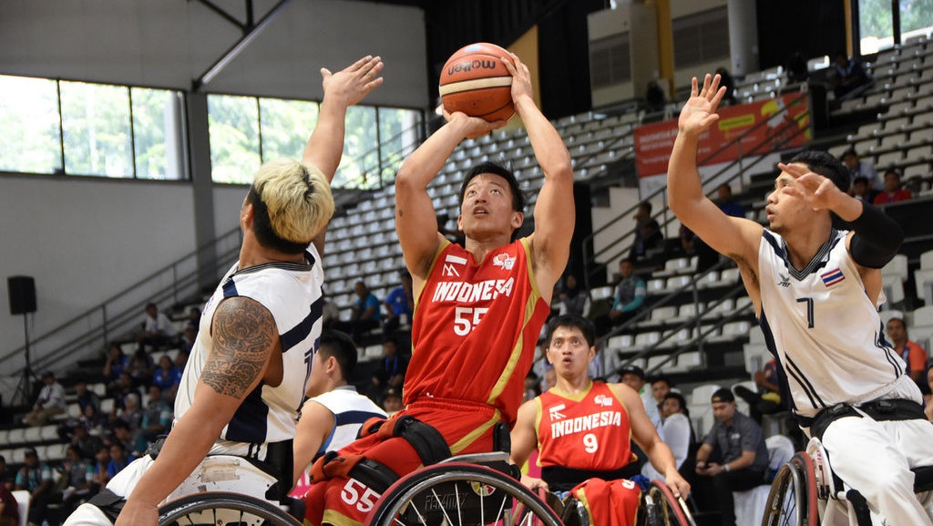 Final Tes Even Basket Asian Para Games 2018 Final Tes Even Basket Asian Para Games 2018