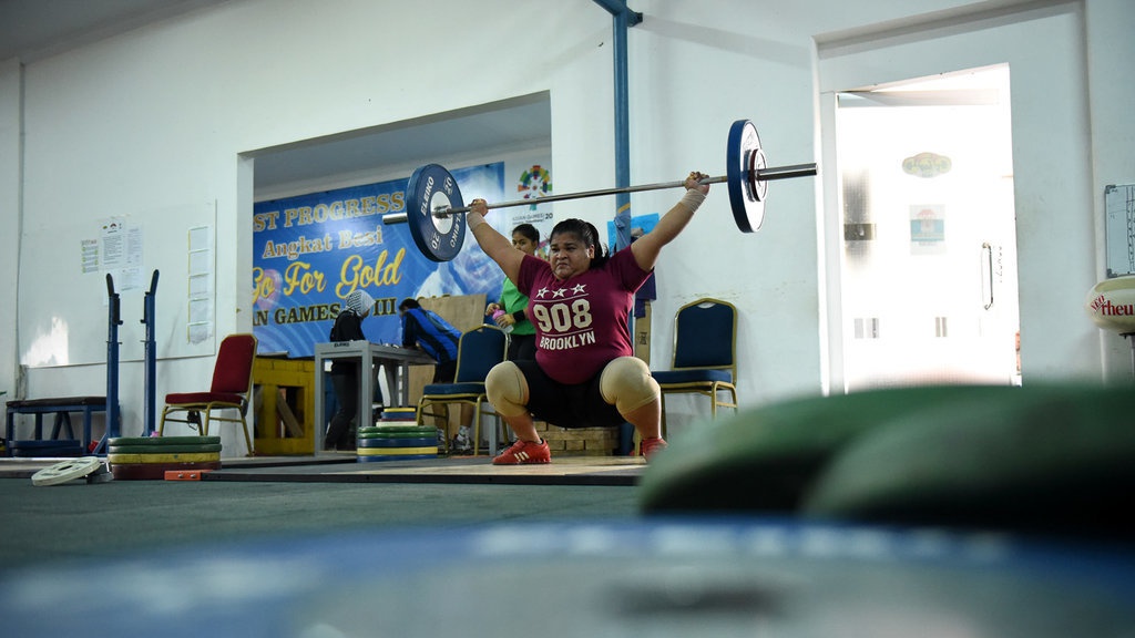 Pelatnas Angkat Besi Jelang Asian Games 2018 Pelatnas Angkat Besi Jelang Asian Games 2018