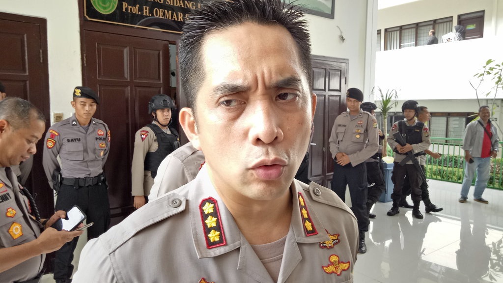 Polisi Siagakan 180 Personel Amankan Sidang Teroris Polisi Siagakan 180 Personel Amankan Sidang Teroris