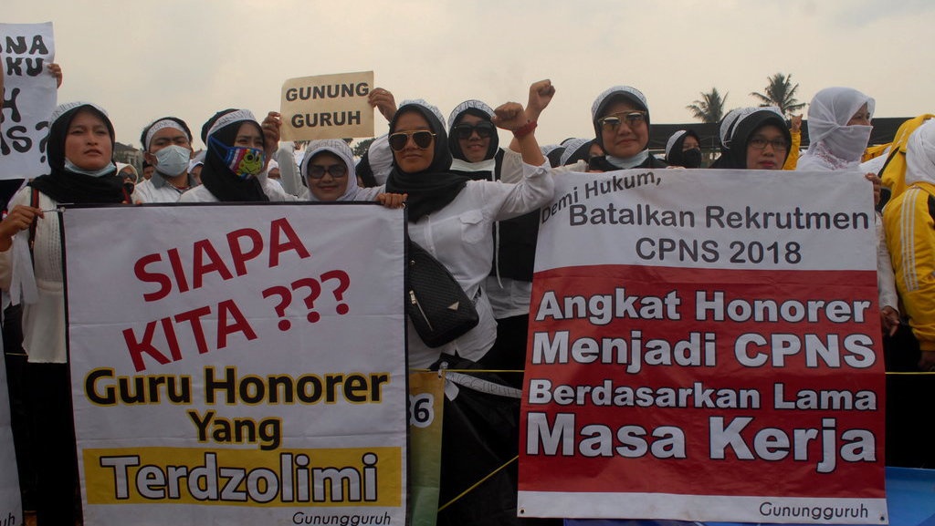 CPNS 2018: Bupati Malang Sebut SK Guru Honorer K2 Terbentur Aturan CPNS 2018: Bupati Malang Sebut SK Guru Honorer K2 Terbentur Aturan