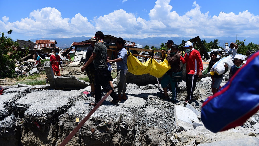 ACT: Korban Jiwa Gempa-Tsunami Palu Capai 1.203 Orang per 1 Oktober