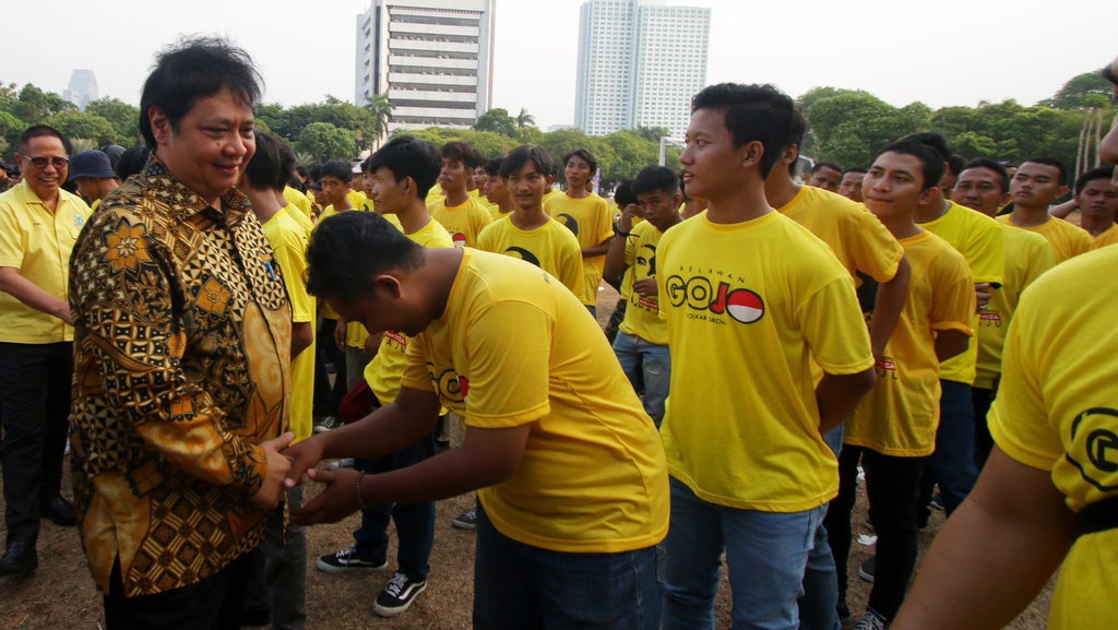 AMPG Kubu Airlangga Kecam Tindakan Gembok Gerbang Kantor DPP Golkar AMPG Kubu Airlangga Kecam Tindakan Gembok Gerbang Kantor DPP Golkar